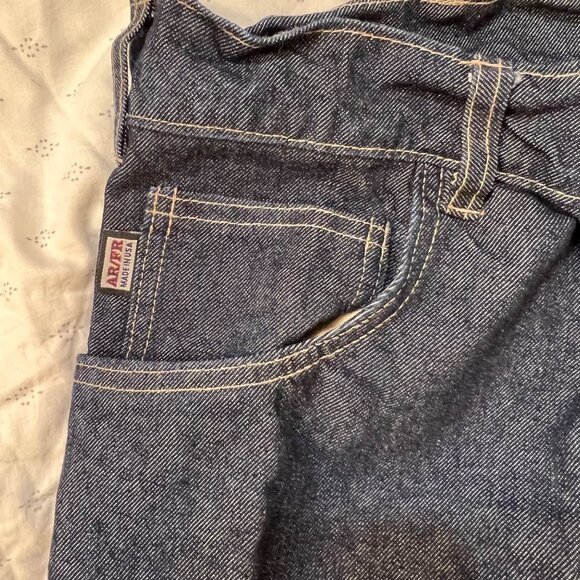 AR/FR Macron Safety 12 Oz Denim Jeans 36 X 30 OSHA COMP Flame Resistant Made USA - Picture 5 of 16